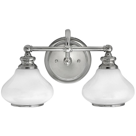 Hinkley - LED Fürdőszobai fali lámpa AINSLEY 2xG9/3W/230V IP44 króm