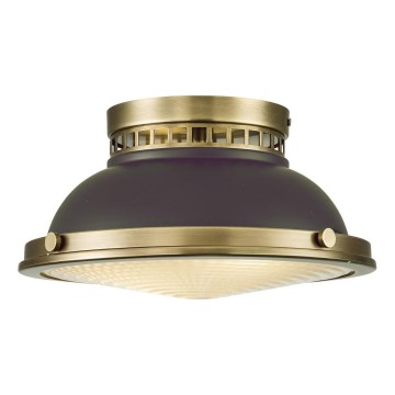 Hinkley - Mennyezeti lámpa AMELIA 2xE27/40W/230V fekete/réz