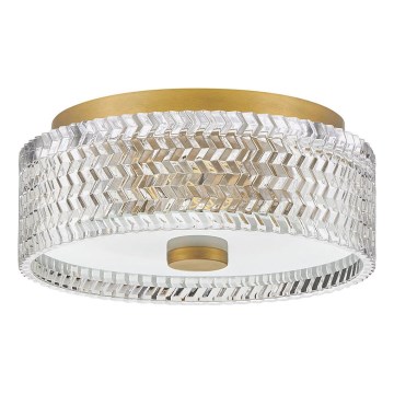 Hinkley - Mennyezeti lámpa ELLE 2xE27/60W/230V átm. 30,5 cm arany