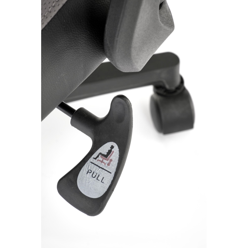 HIRU irodai szék, szürke/fekete