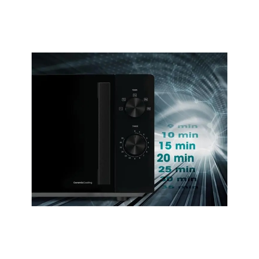 HISENSE H20MOBP1H - Mikrohullámú sütő 700W/230V 20 l fekete