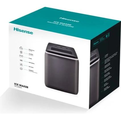 HISENSE IMC2000A - 2,8 l jégkészítő 120W/230V fekete