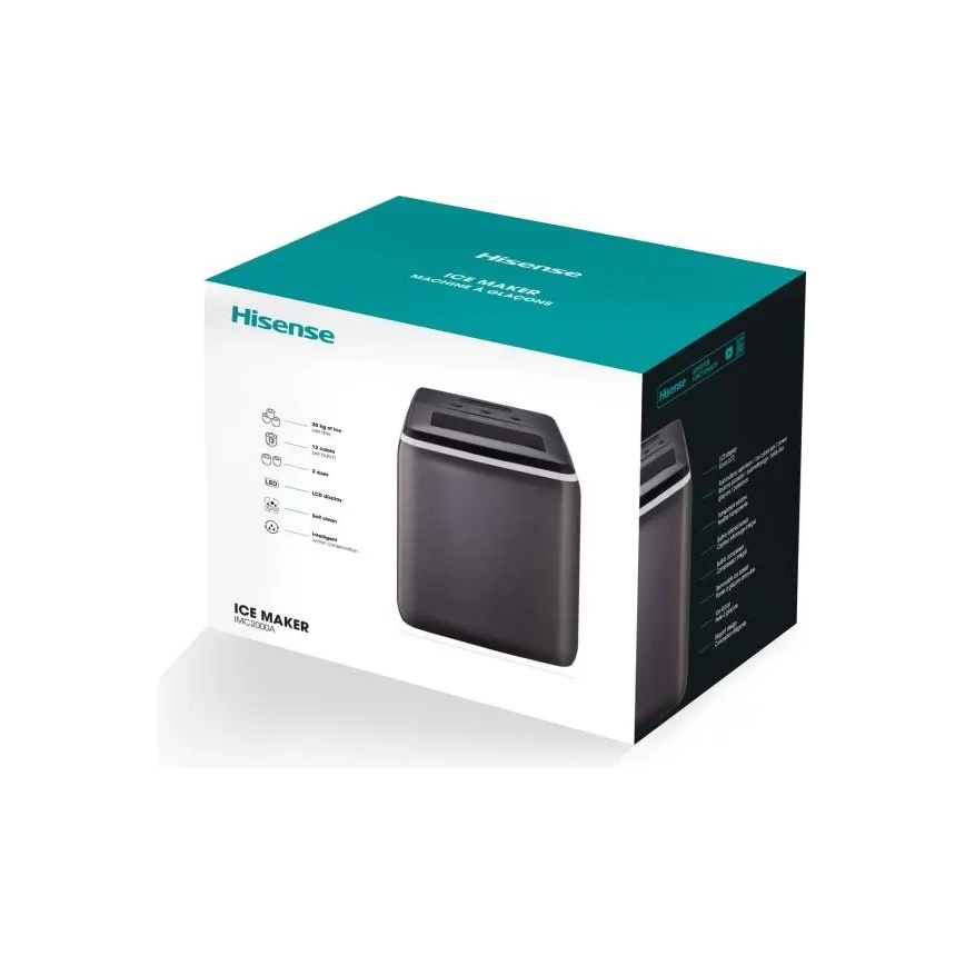 HISENSE IMC2000A - 2,8 l jégkészítő 120W/230V fekete