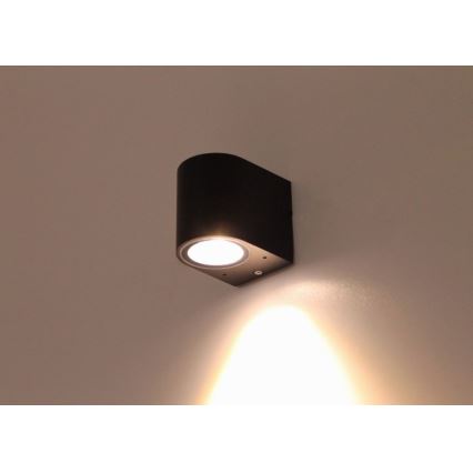 HÖFFTECH - Kültéri fali lámpatest 1xGU10/35W/230V IP65