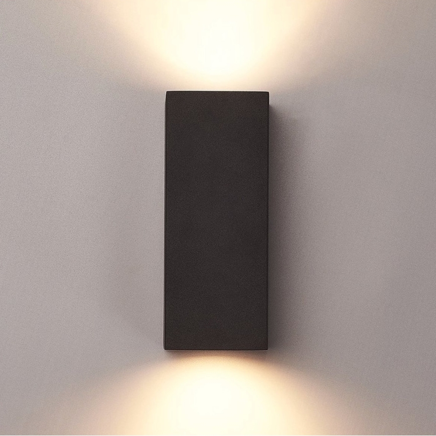 HÖFFTECH - Kültéri fali lámpatest 2xGU10/35W/230V IP65