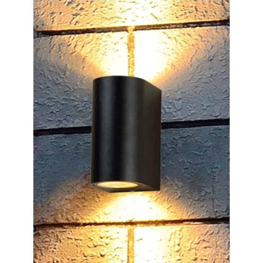 HÖFFTECH - Kültéri fali lámpatest 2xGU10/35W/230V IP65
