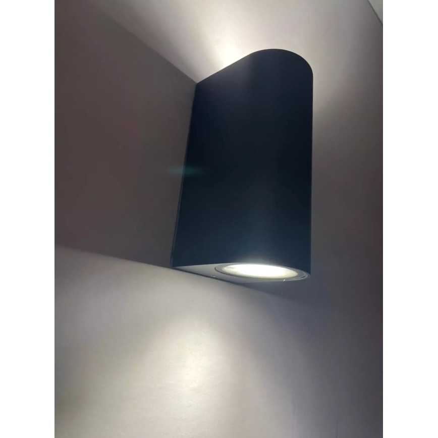 HÖFFTECH - Kültéri fali lámpatest 2xGU10/35W/230V IP65