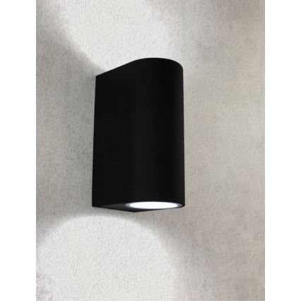 HÖFFTECH - Kültéri fali lámpatest 2xGU10/35W/230V IP65