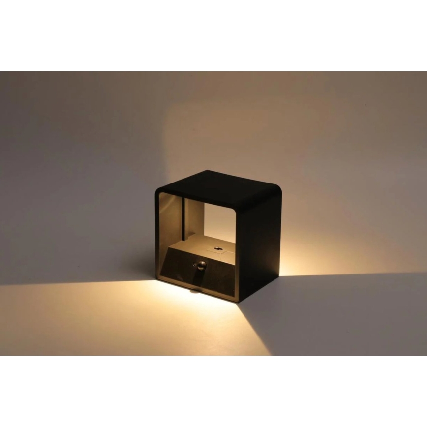 HÖFFTECH - LED újratölthető fali lámpa mozgásérzékelővel LED/0,8W/3,7V 1200 mAh