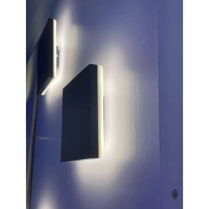 HÖFFTECH - LED kültéri fali lámpatest LED/10W/230V, négyzetes, IP65