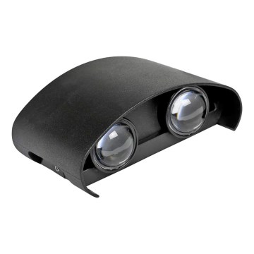HÖFFTECH - LED kültéri fali lámpatest UP&DOWN 4xLED/1W/230V IP65