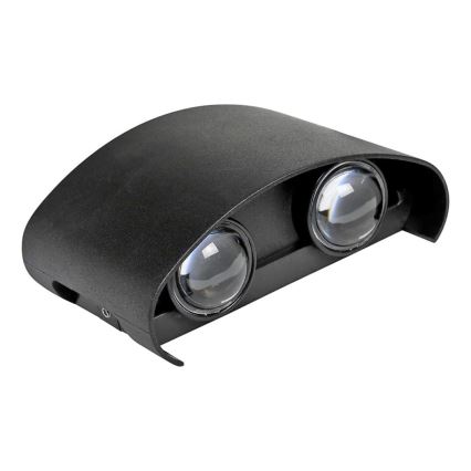 HÖFFTECH - LED kültéri fali lámpatest UP&DOWN 4xLED/1W/230V IP65
