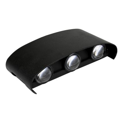 HÖFFTECH - LED kültéri fali lámpatest UP&DOWN 6xLED/1W/230V IP65