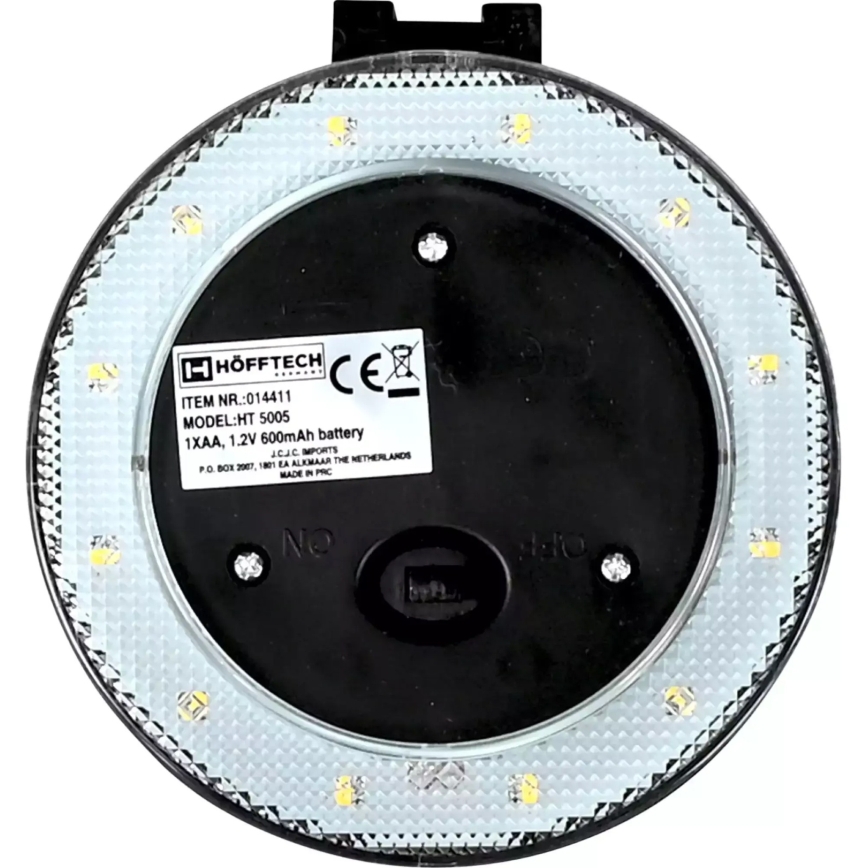 HÖFFTECH - LED napelemes fali lámpa, 1,2 V, 600 mAh, IP44