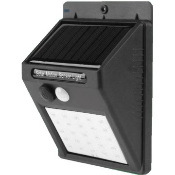 HÖFFTECH - LED napelemes fali lámpa érzékelővel LED/3,7V 1200 mAh IP65