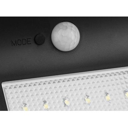 HÖFFTECH - LED napelemes fali lámpa mozgás- és alkonyérzékelővel LED/3,7V 2200 mAh IP44