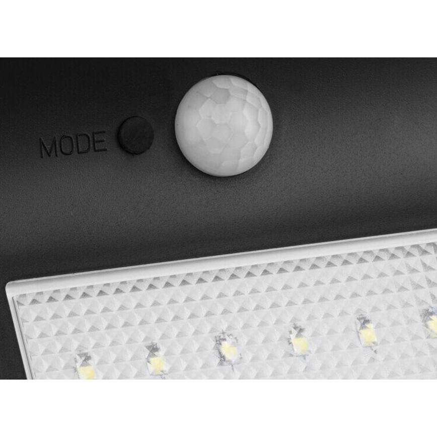 HÖFFTECH - LED napelemes fali lámpa mozgás- és alkonyérzékelővel LED/3,7V 2200 mAh IP44