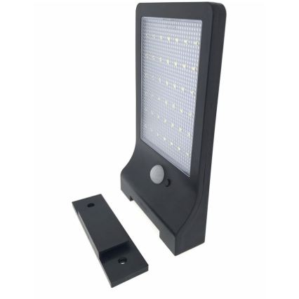 HÖFFTECH - LED napelemes fali lámpa mozgás- és alkonyérzékelővel LED/3,7V 2200 mAh IP44