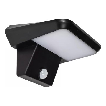 HÖFFTECH - LED napelemes fali lámpa mozgás- és alkonyatérzékelővel LED/5,5V 200 mAh IP44