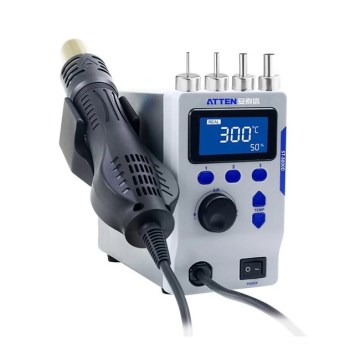 Hőlégállomás LCD-kijelzővel 800W/230V