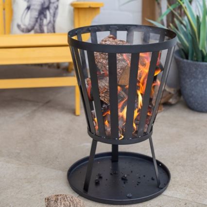 Hordozható fa tábortűz OREGON átm. 35 cm