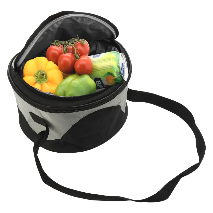 Hordozható faszenes grill fekete