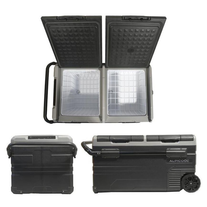 Hordozható kompresszoros autóhűtő 230/24/12V