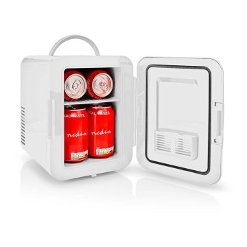 Hordozható mini hűtő 50W/230V fehér
