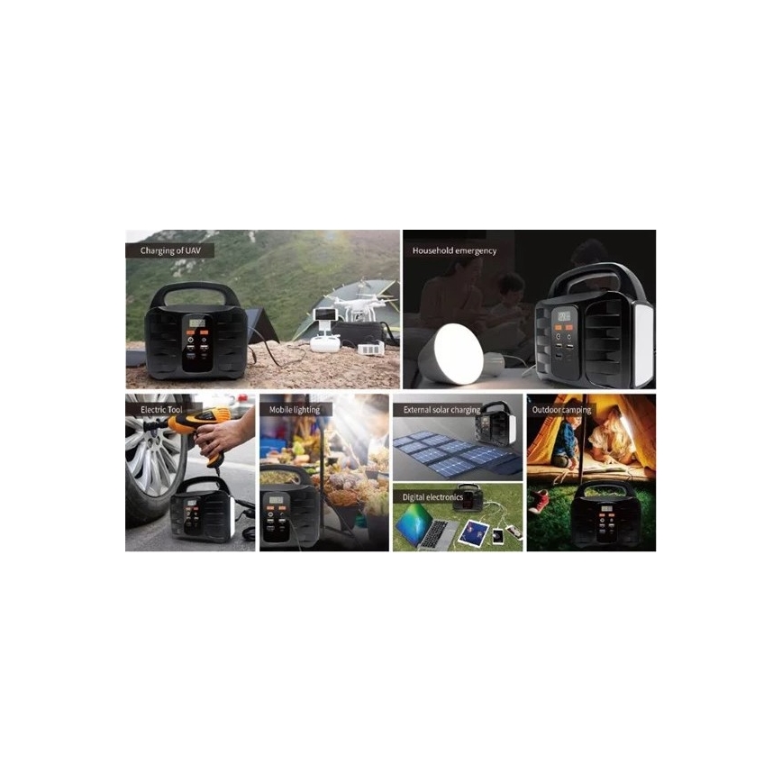 Hordozható töltőállomás 42000mAh