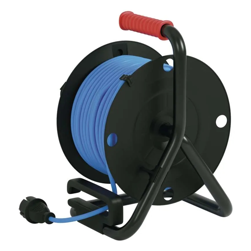 Hosszabbító dob 4 aljzattal 25m szilikon IP44