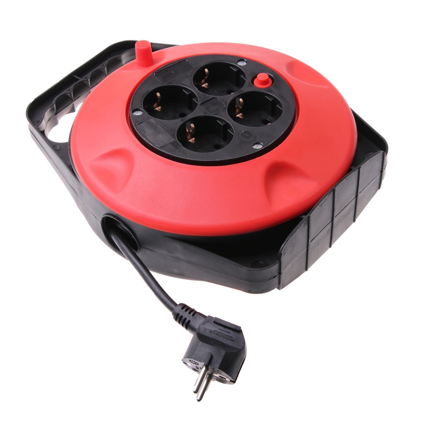 Hosszabbító dob SCHUKO 4Z 10m