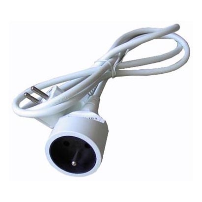 Hosszabbító kábel 1 aljzat, 3 m