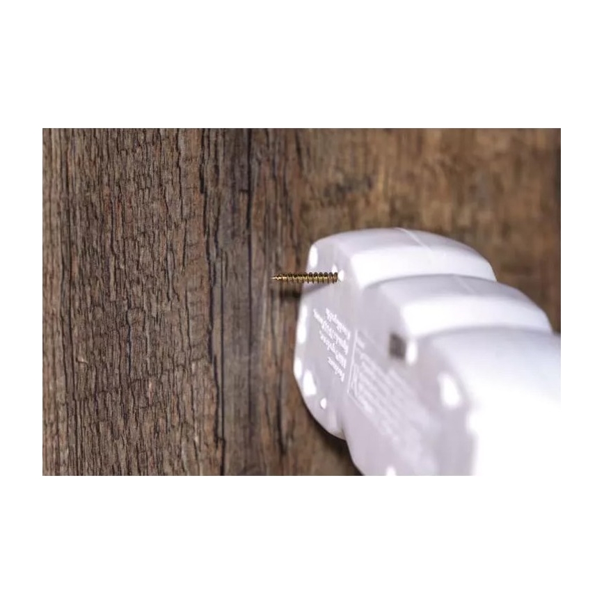 Hosszabbító kábel 4 aljzat 7 m fehér