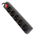 Hosszabbító kapcsolóval 5Z Type E 5m fekete