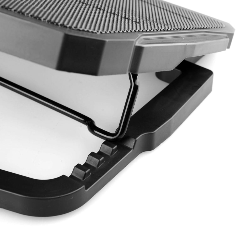 Hűtőpad laptophoz 4x ventilátor 2xUSB fekete