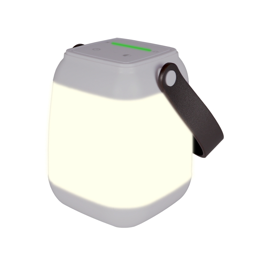 IBIZA érintővezérlésű, fényerőszabályozható LED asztali lámpa 1,8W/5V 4000 mAh IP44 fehér