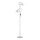 Ideal Lux - Állólámpa POLLY 2xE27/60W/230V ezüst