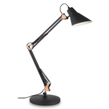 Ideal Lux - Asztali lámpa 1xE27/42W/230V fekete