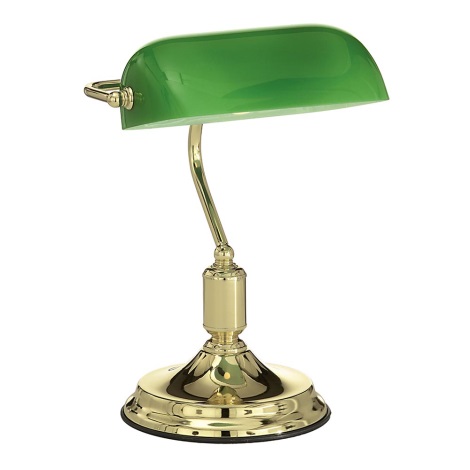 Ideal Lux - Asztali lámpa 1xE27/60W/230V bronz