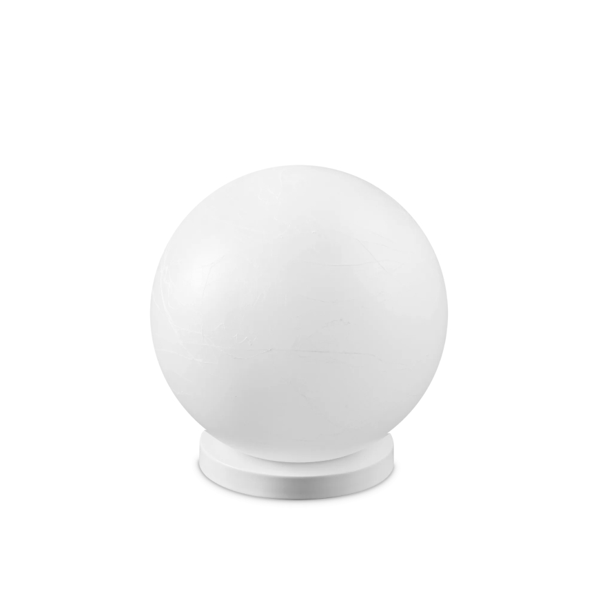 Ideal Lux - Asztali lámpa CARTA 1xE27/25W/230V átm. 40 cm fehér