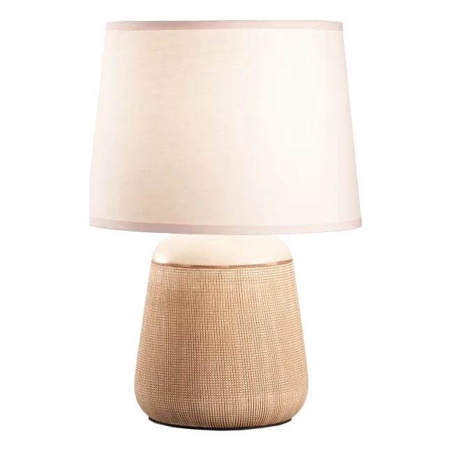 Ideal Lux - Asztali lámpa KALI 1xE14/40W/230V kerámia/krémes/bézs