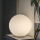 Ideal Lux - Asztali lámpa MAPA 1xE27/42W/230V, Ø 40 cm, fehér
