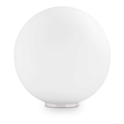 Ideal Lux - Asztali lámpa MAPA 1xE27/42W/230V, Ø 40 cm, fehér