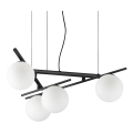 Ideal Lux - ATLAS kábeles LED csillár 4xG9/3W/230V, fekete