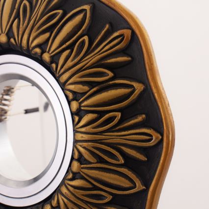 Ideal Lux - Beépíthető lámpa 1xGU10/50W/230V bronz