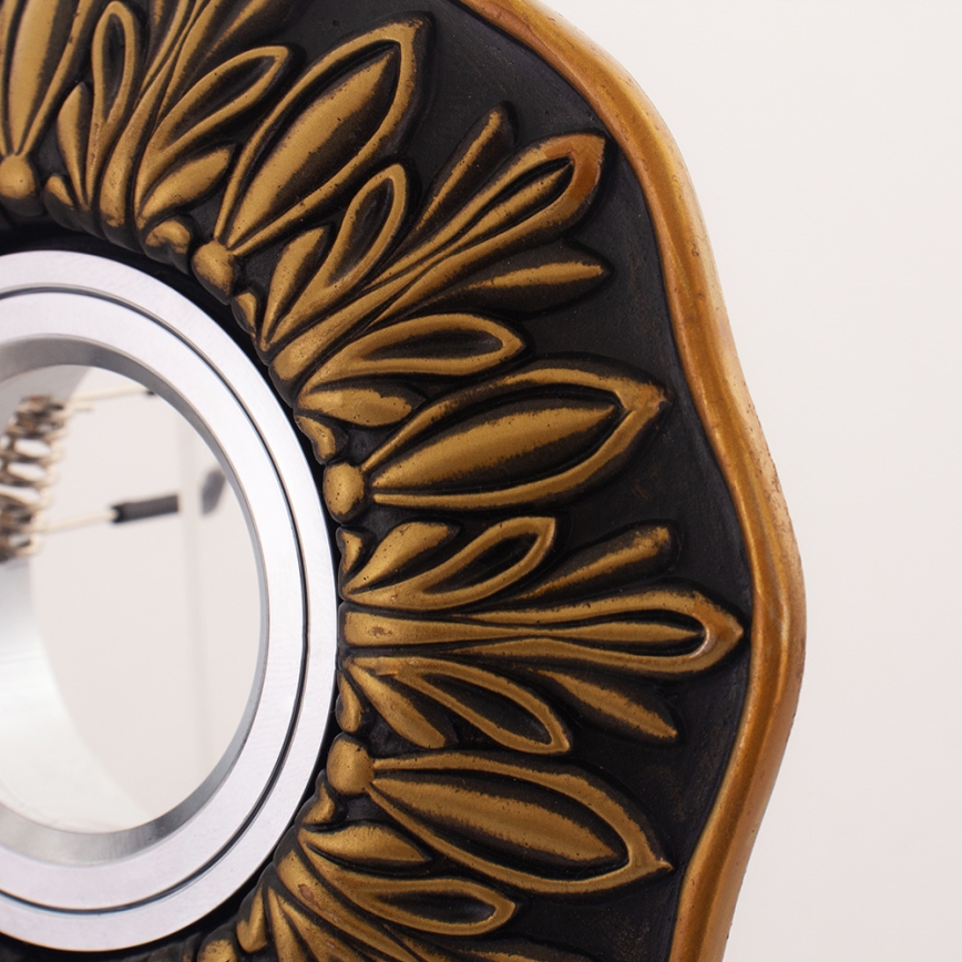 Ideal Lux - Beépíthető lámpa 1xGU10/50W/230V bronz