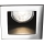 Ideal Lux - Beépíthető lámpatest FUNKY 1xGU10/50W/230V 9x9 cm fényes króm