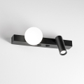 Ideal Lux - BINOMIO LED fali lámpatest 2xLED/3W/230V CRI 90 fekete