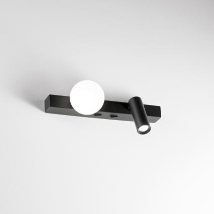 Ideal Lux - BINOMIO LED fali lámpatest 2xLED/3W/230V CRI 90 fekete