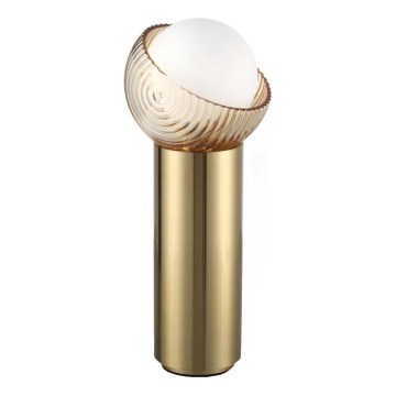 Ideal Lux - BLOOM LED asztali lámpa 1xG9/3W/230V arany/füstös bézs